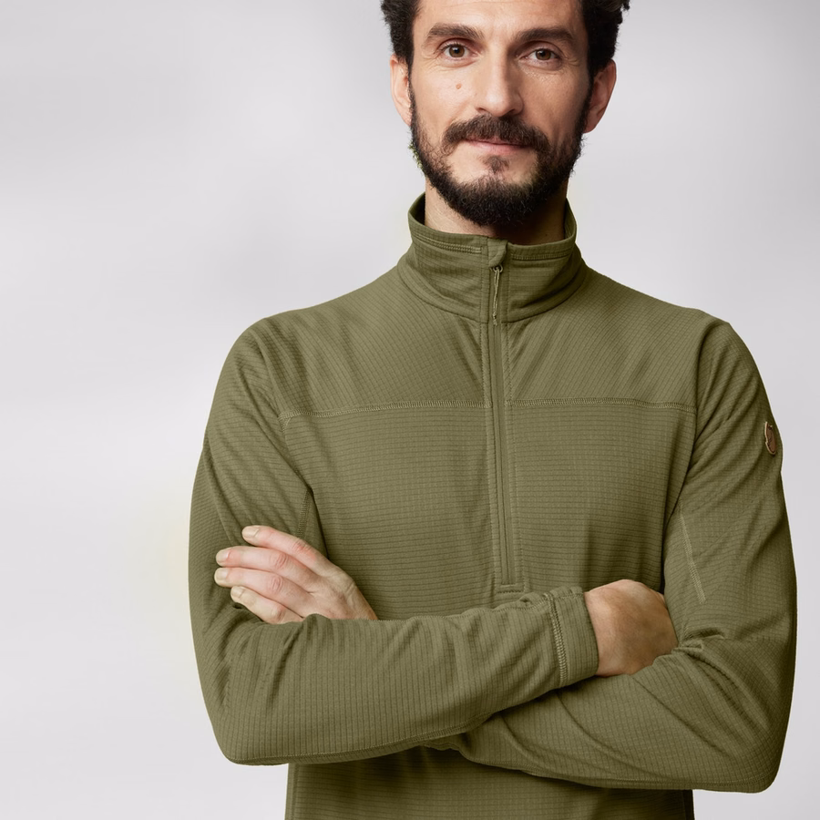 Herren Abisko Lite Fleece Halbreißverschluss