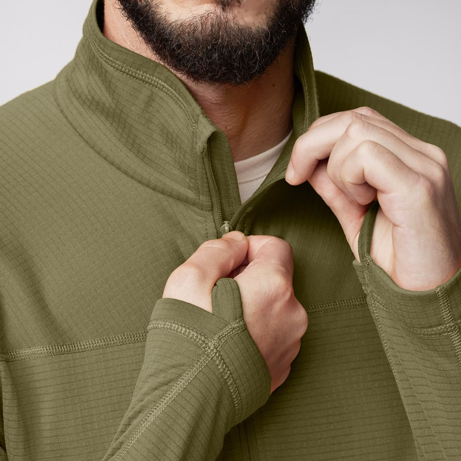 Herren Abisko Lite Fleece Halbreißverschluss