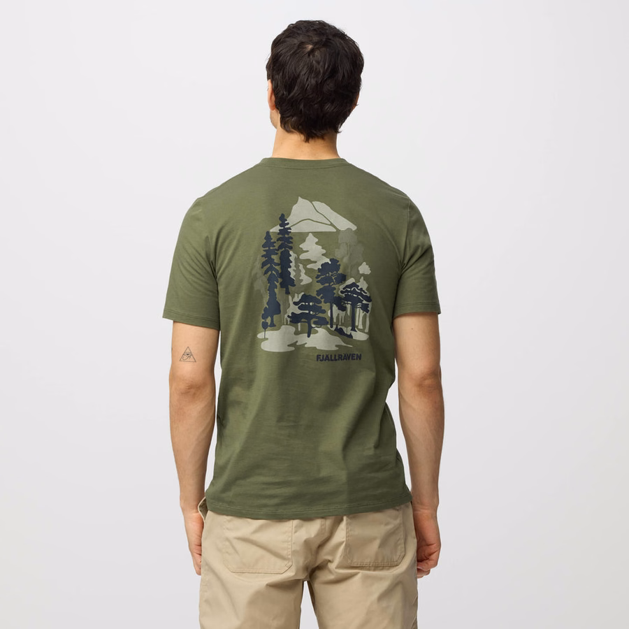 Herren T-Shirt Schwedischer Wald