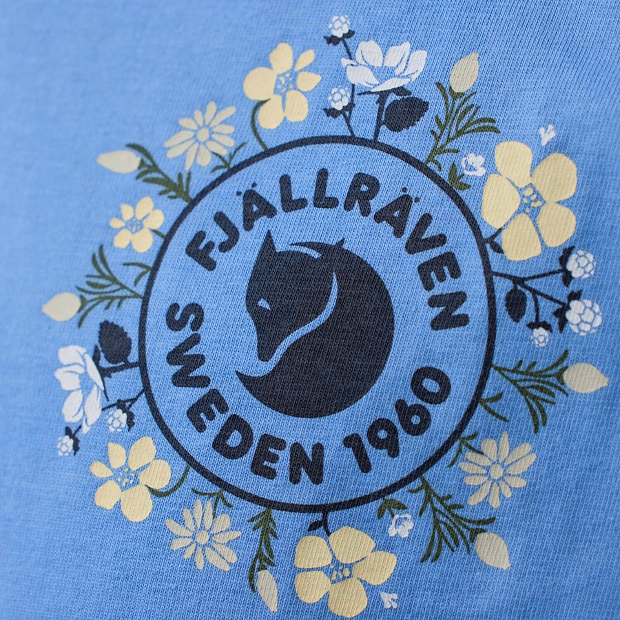 Frauen Fjallblomster Logo T-Shirt
