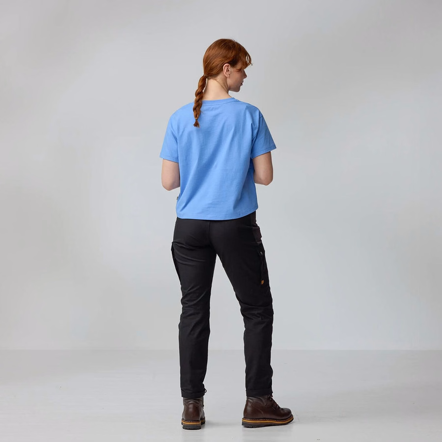 Frauen Fjallblomster Logo T-Shirt
