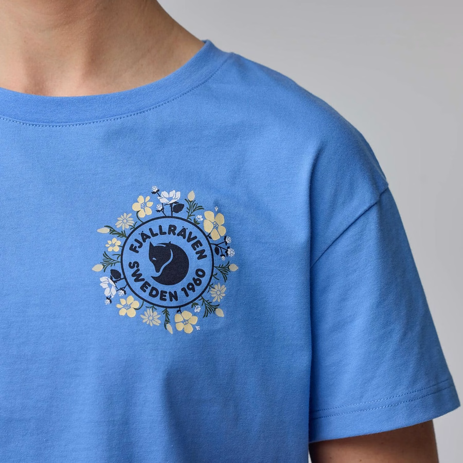 Frauen Fjallblomster Logo T-Shirt